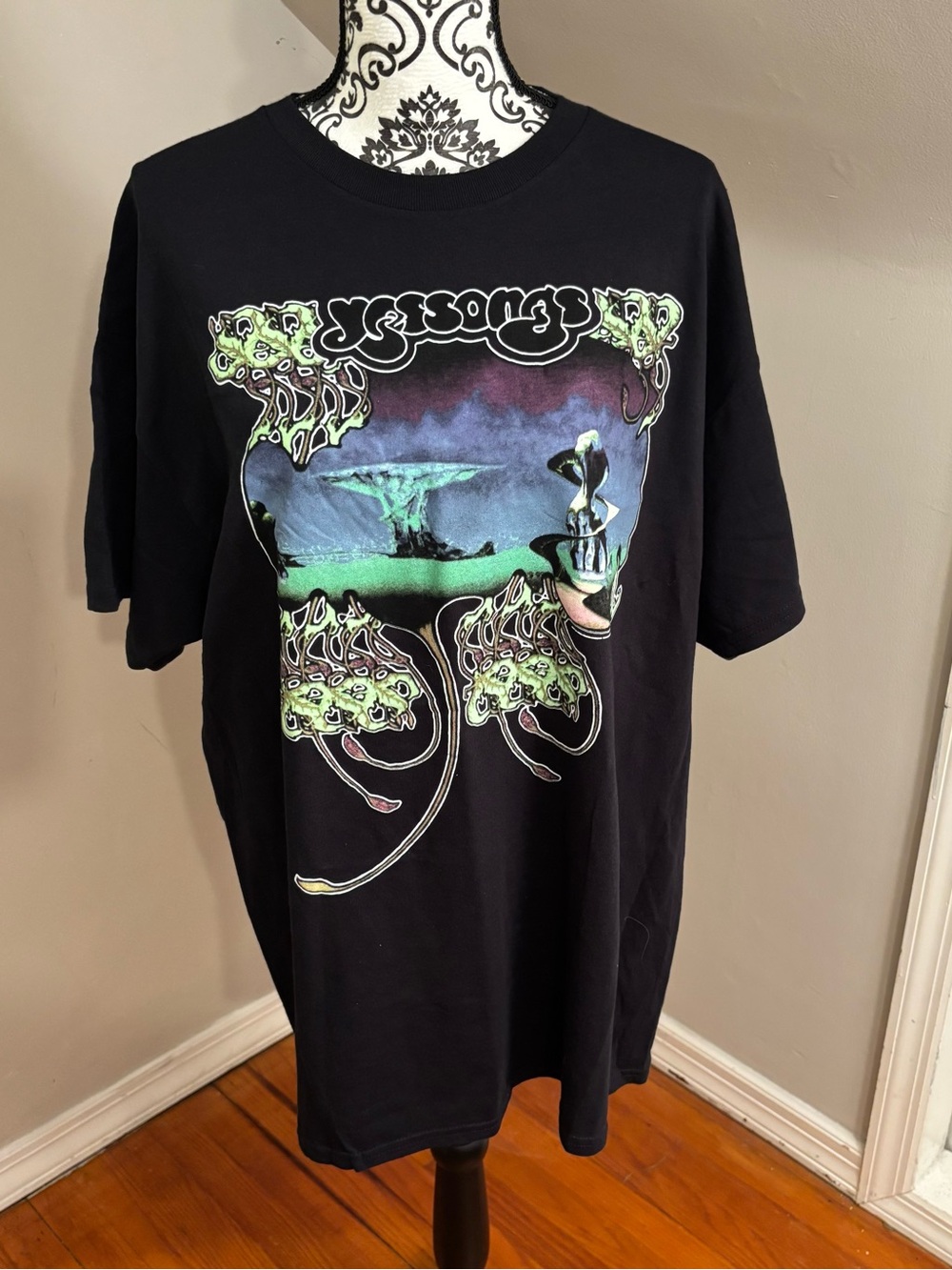 NWOT Yes Band Yes Songs Shirt Size XL Rock Retro Trippy Music Roger Dean Tee